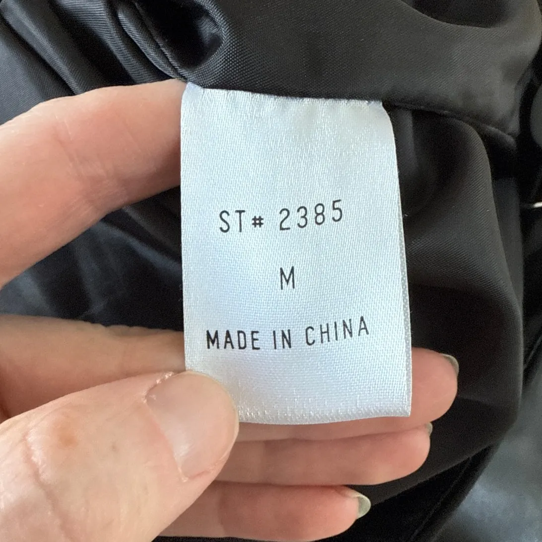 ANWND Puffer jacket Cropped Size M Black - Image 3