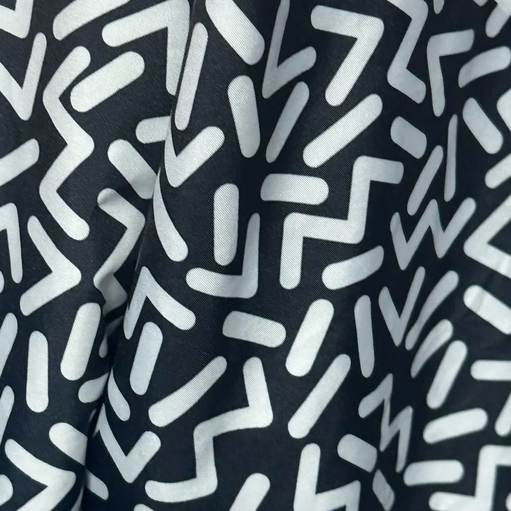 Rare Print Members Only Windbreaker Old School Vibe Medium EUC Unisex - Image 5