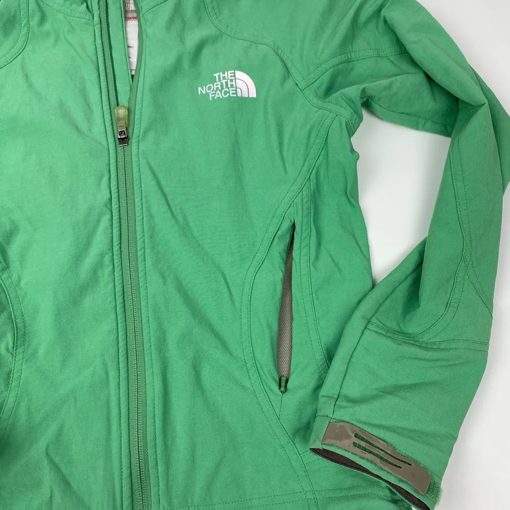 The Northface Apex Flight Series Green Full Zip Jacket XS - Image 3