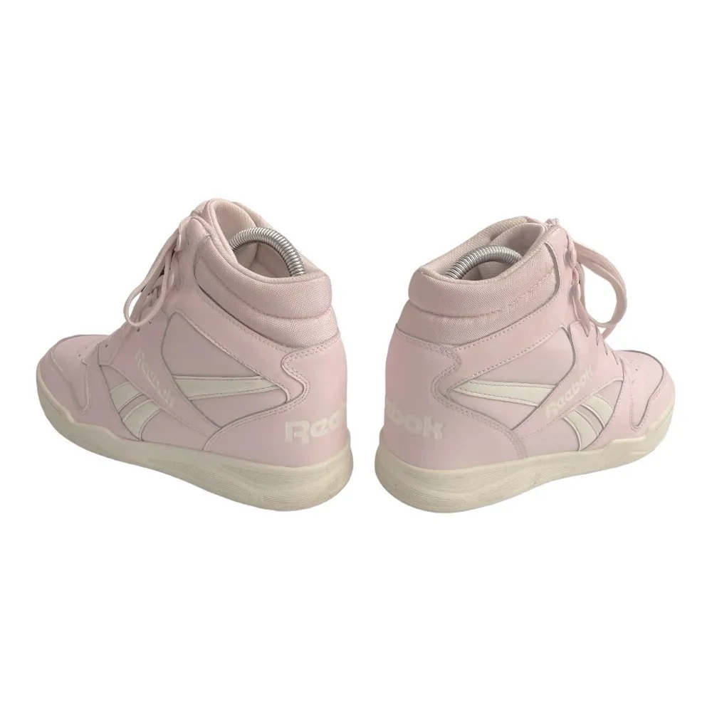 Reebok Women's Royal Women's Style BB4500 HI Size 91/2  Pink Court Sneaker - Image 4