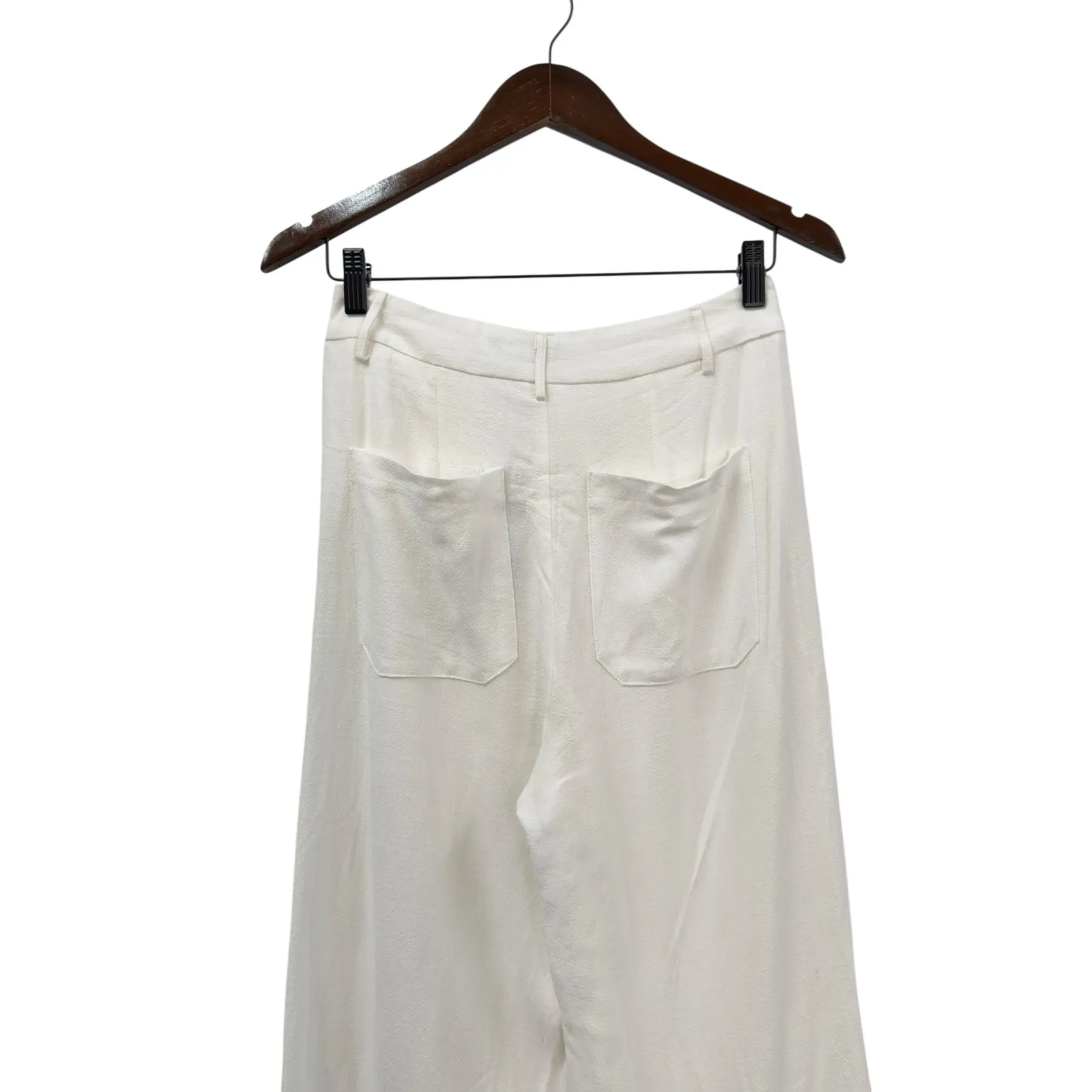 Lulus Breezy Versatility White Linen Wide - Image 7