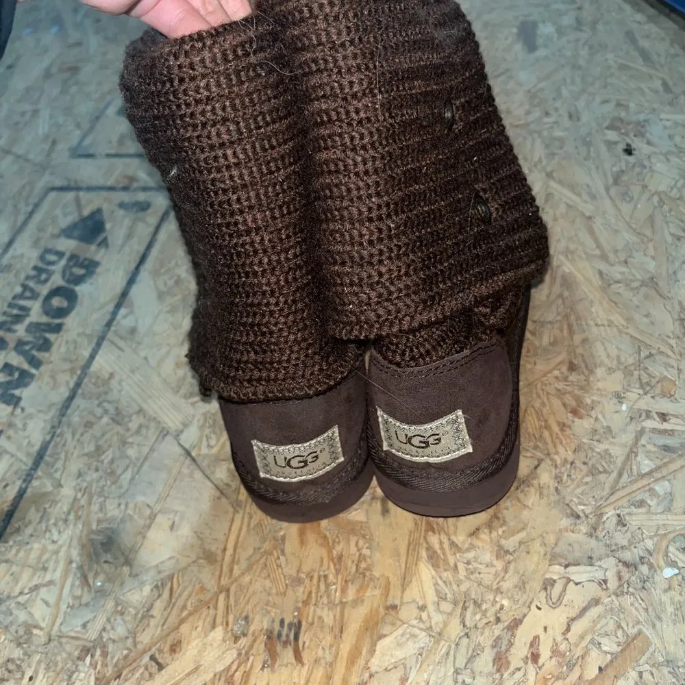 Ugg Australia knit uggs size 6 - Image 3