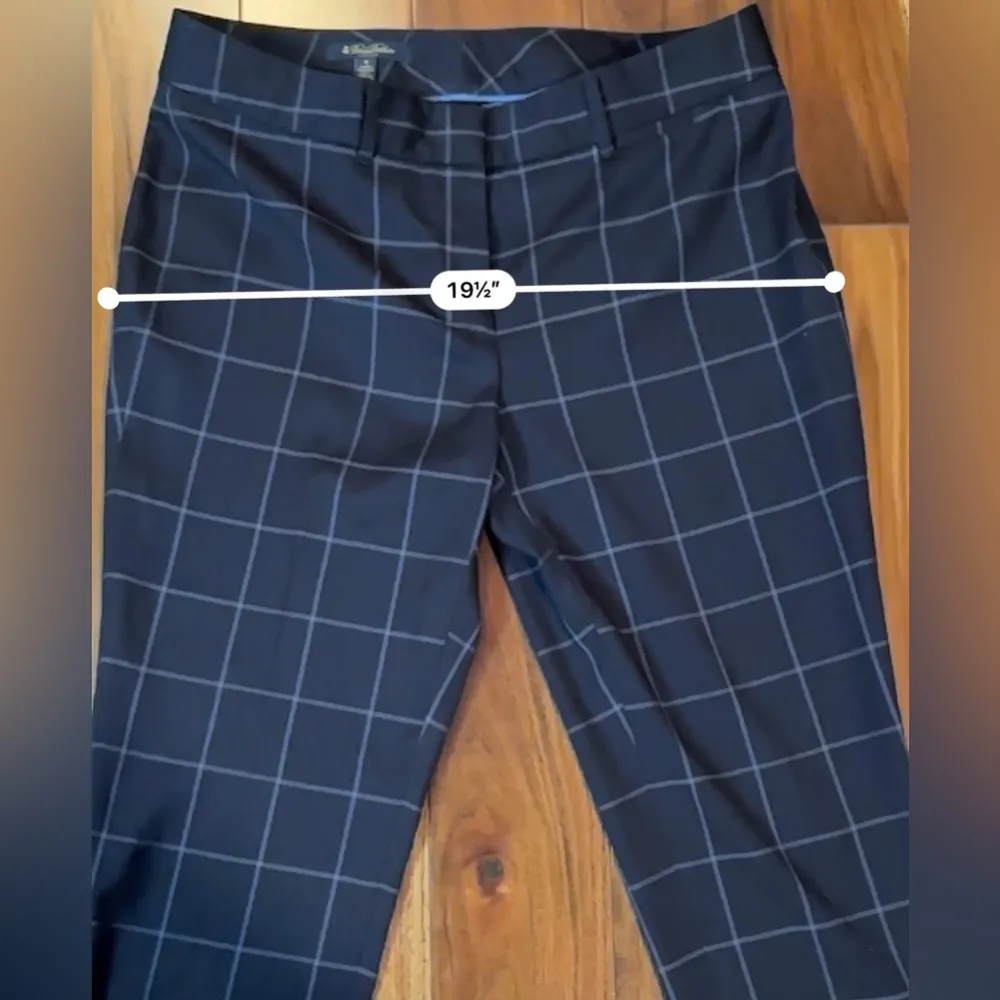 Brooks Brothers Plaid Lucia Fit Trousers - Image 10