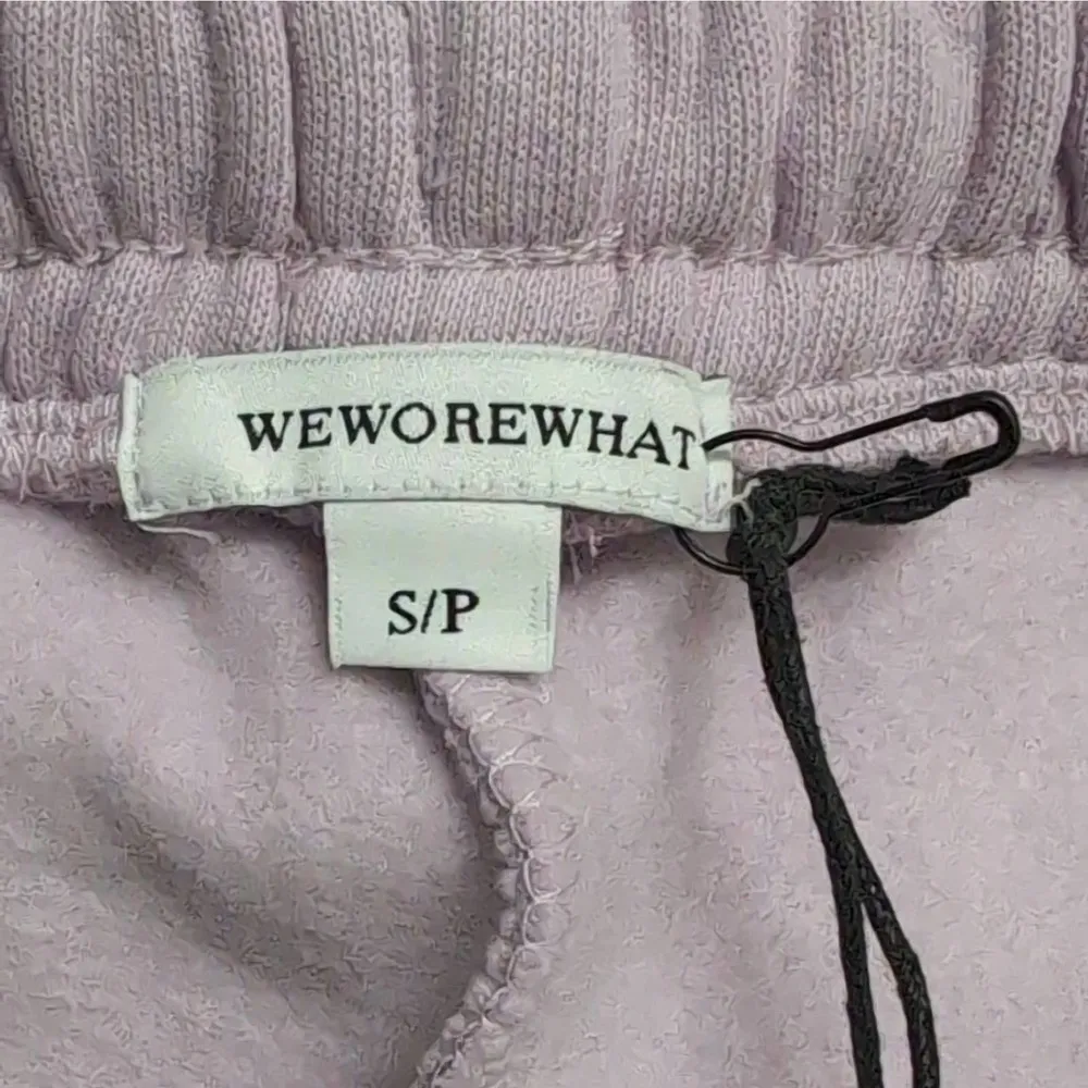 We Wore What Pull On Sweat Short Lilac Athletic Athleisure Casual S New - Image 7