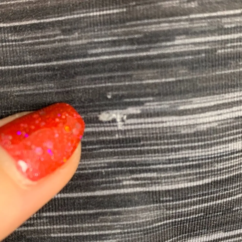 Adidas Black Striped Climalite Cropped Leggings - Image 5