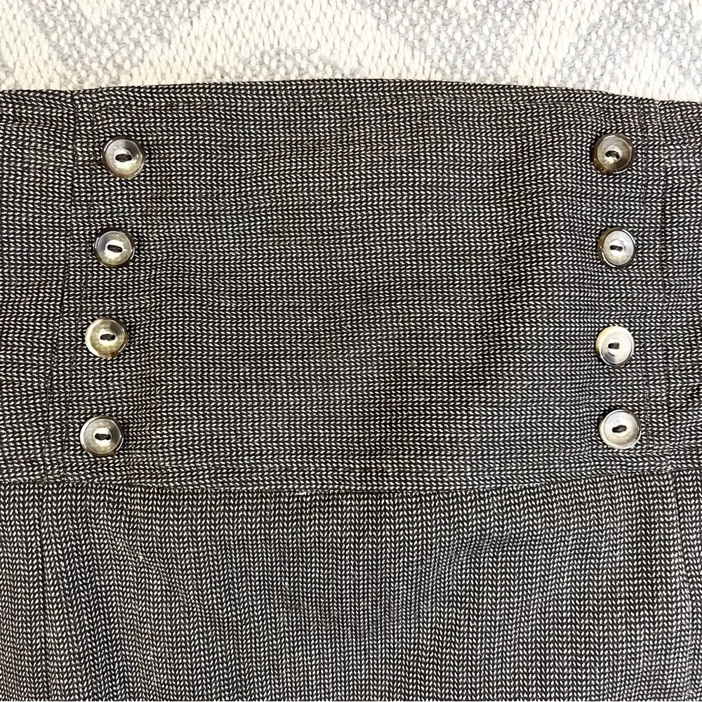 B.WEAR Charcoal Gray/Black Pencil Dress Skirt Juniors 7 - Image 3