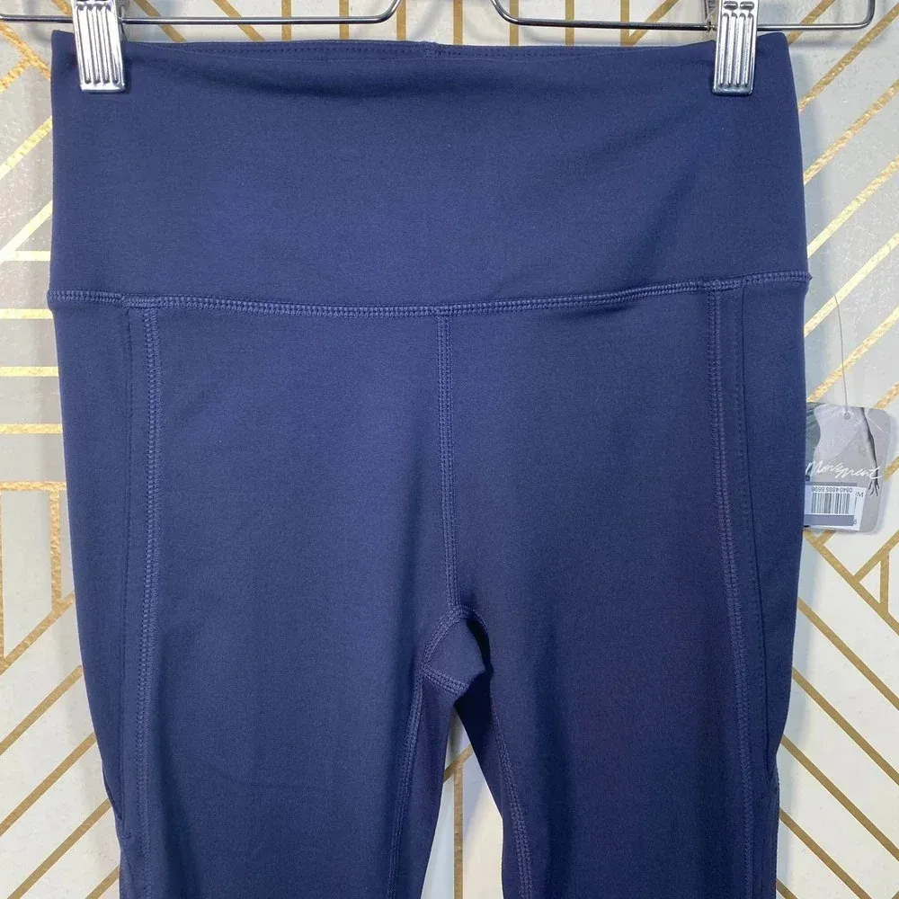 Free People High-Rise 3/4‎ Infinity Leggings Navy - Image 4