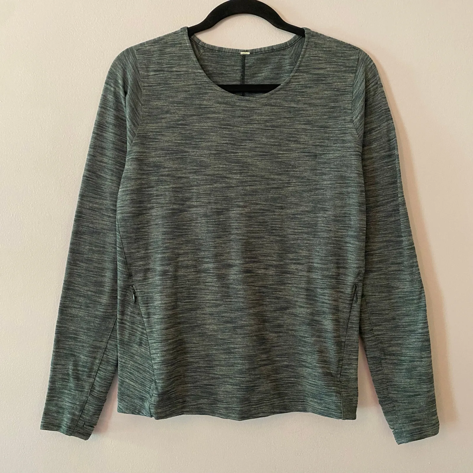 Lululemon Green Go City Pullover Crewneck Lightweight Loungewear Women's size 4 - Image 3