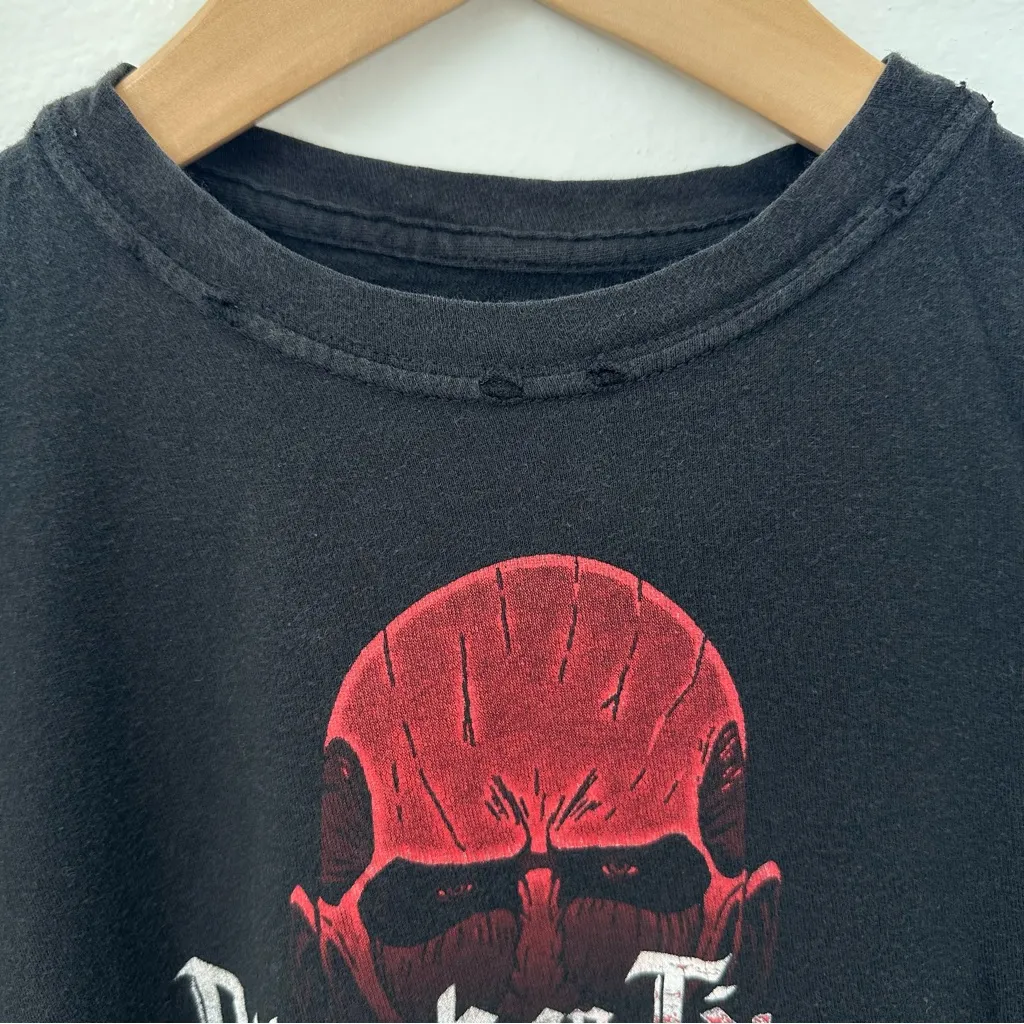 Black Attack on Titan Graphic T - Image 3