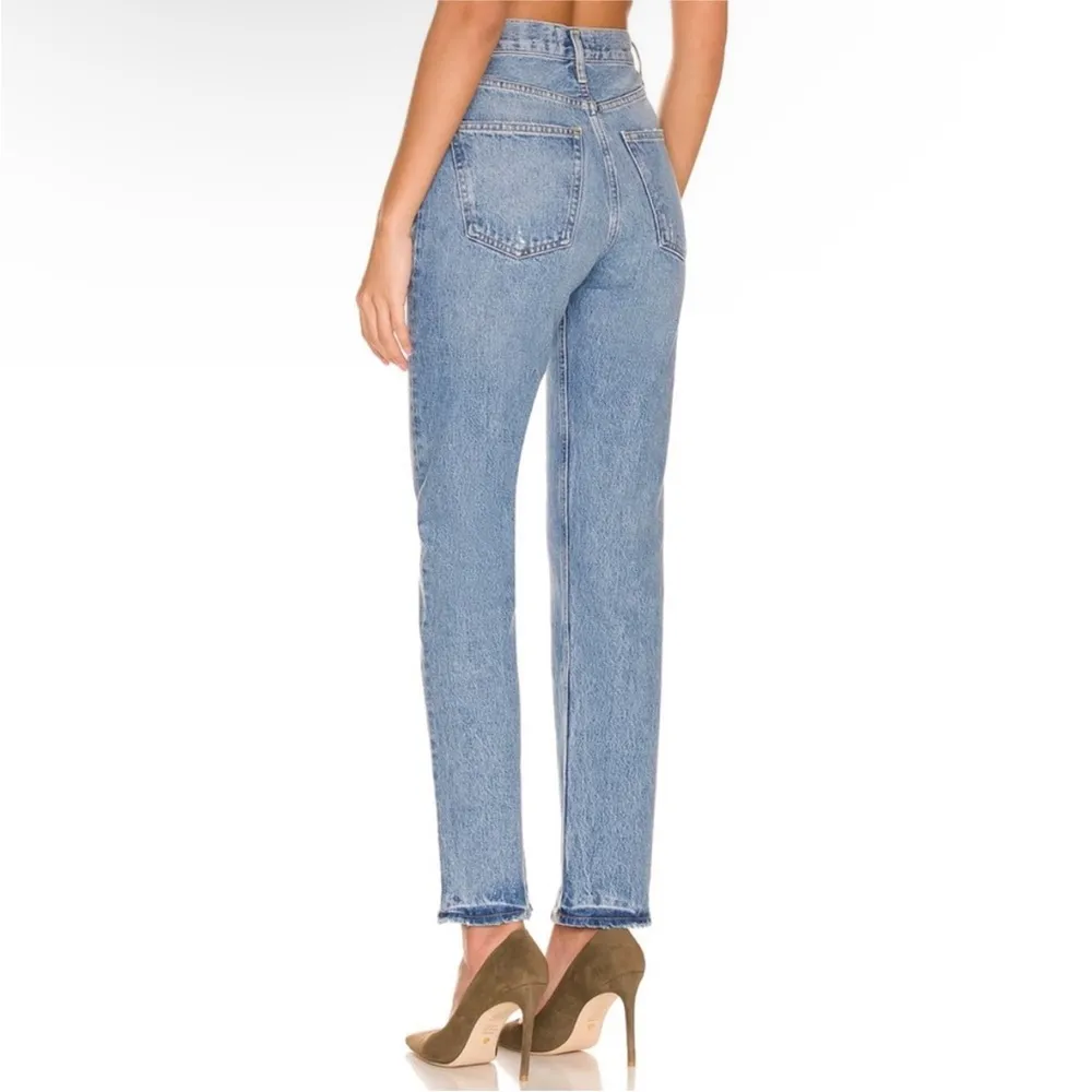 Agolde 90's pinch waist high rise in abstract NEW - Image 4