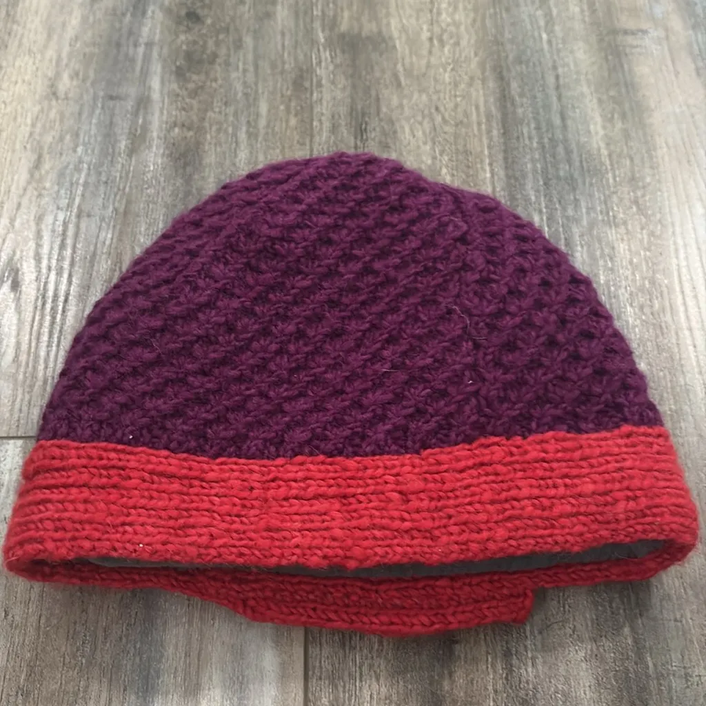 French Knot Lorelai Hat Red - Image 4