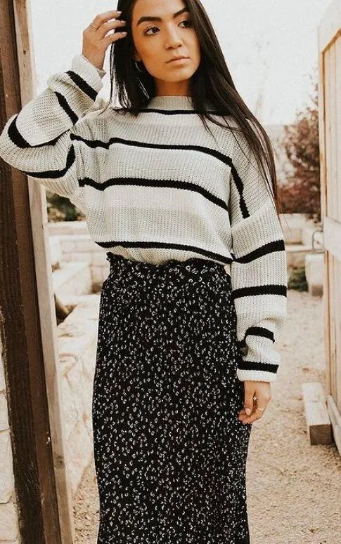 Leopard Print Skirt Multi Size L - Image 2