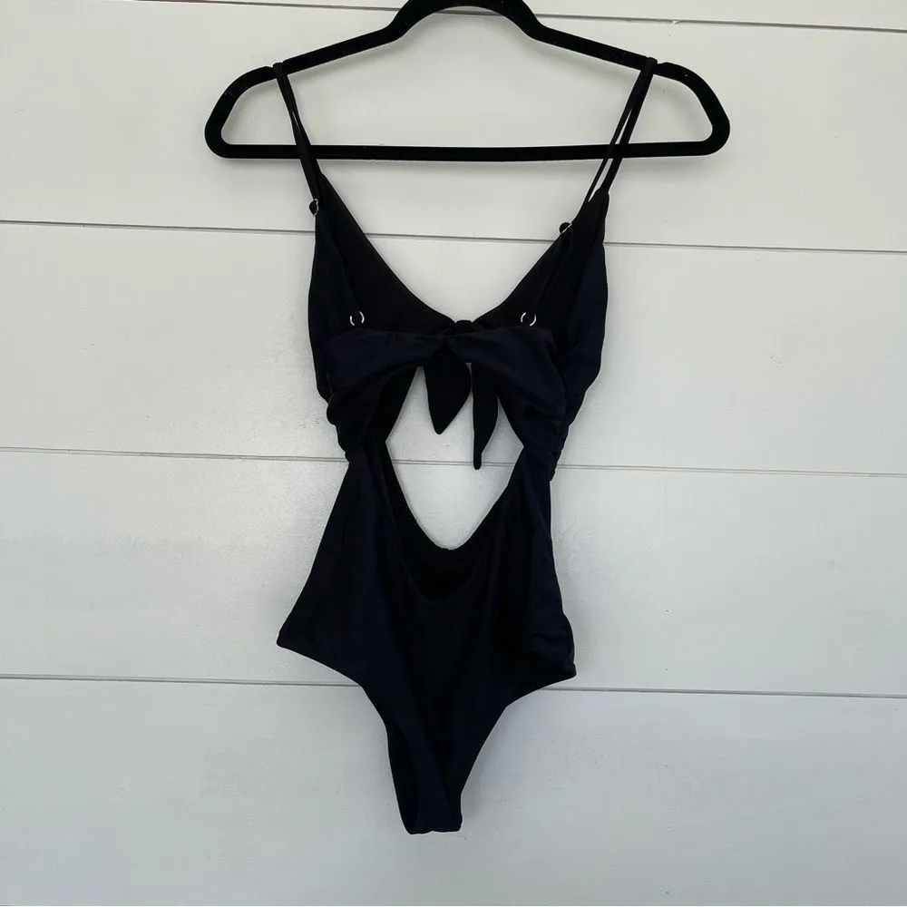 Beach Riot Black Cutout One Piece Swim - Image 5
