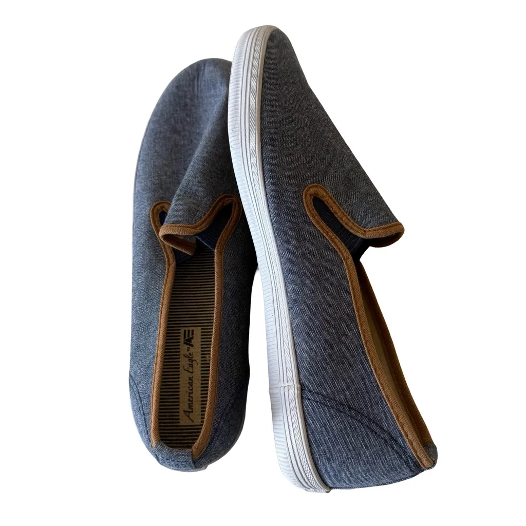 American Eagle Gia  loafer Slip On shoes  Denim SZ 9.5 NWOB - Image 4