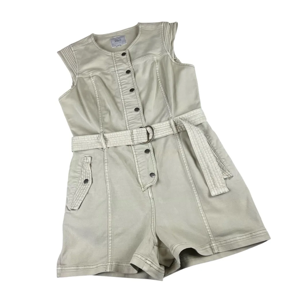 Rails Bessie Denim Romper Sage Dust Medium - Image 5