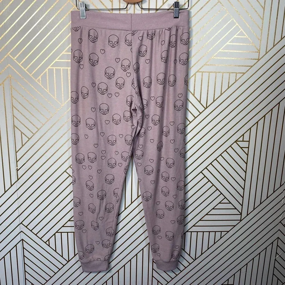 Chaser Little‎ Skulls Cozy Knit Slouchy Jogger Pant - Image 6