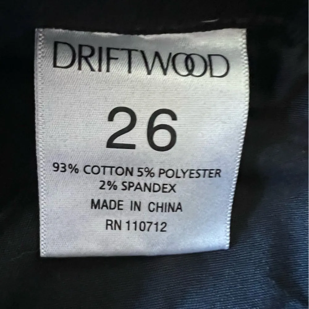 Driftwood Stef Faux Pearl-Embellished Black Denim Skirt - Image 3