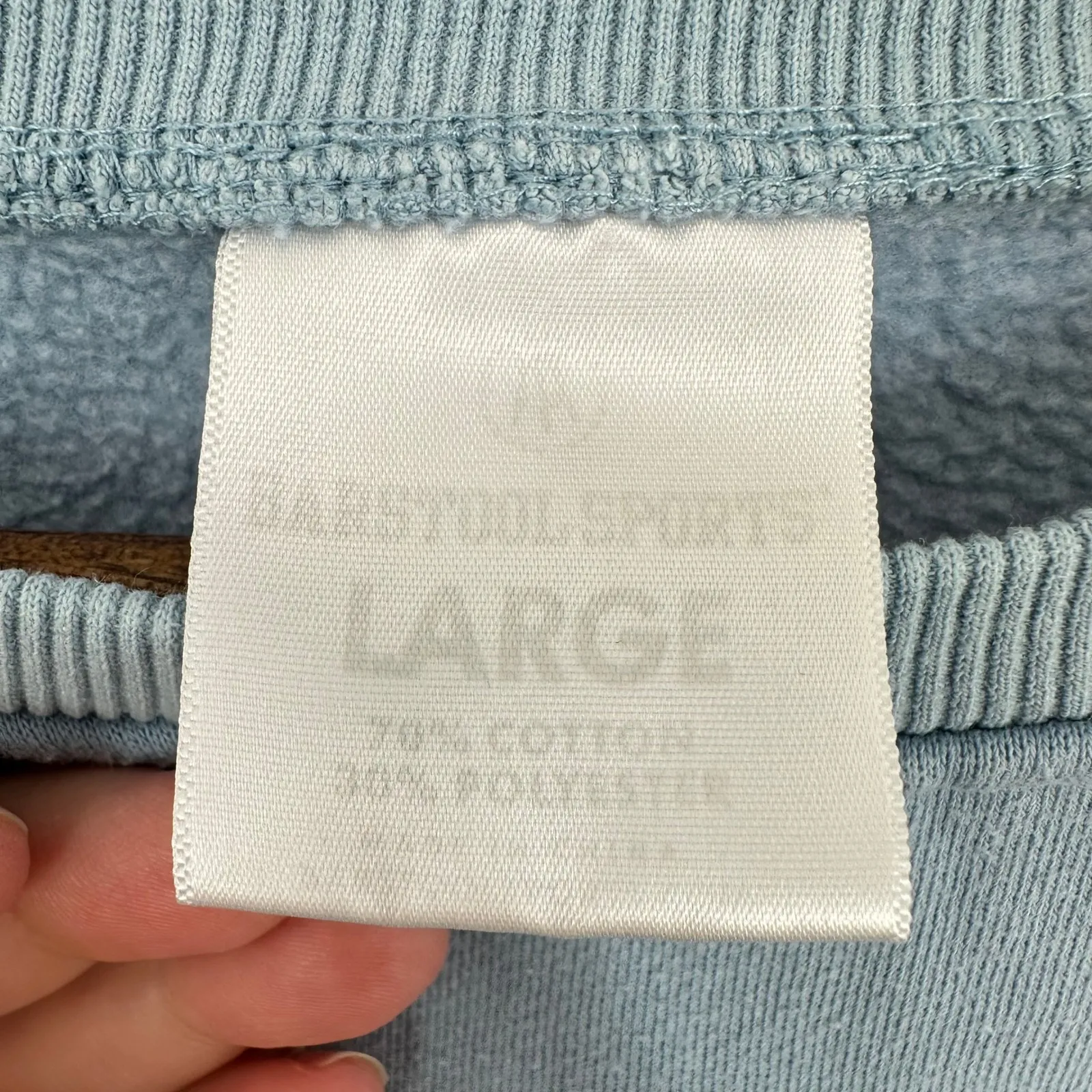 Barstool Sports‎ I Am Unwell Blue Crewneck Sweatshirt Womens Large Cozy Casual - Image 3