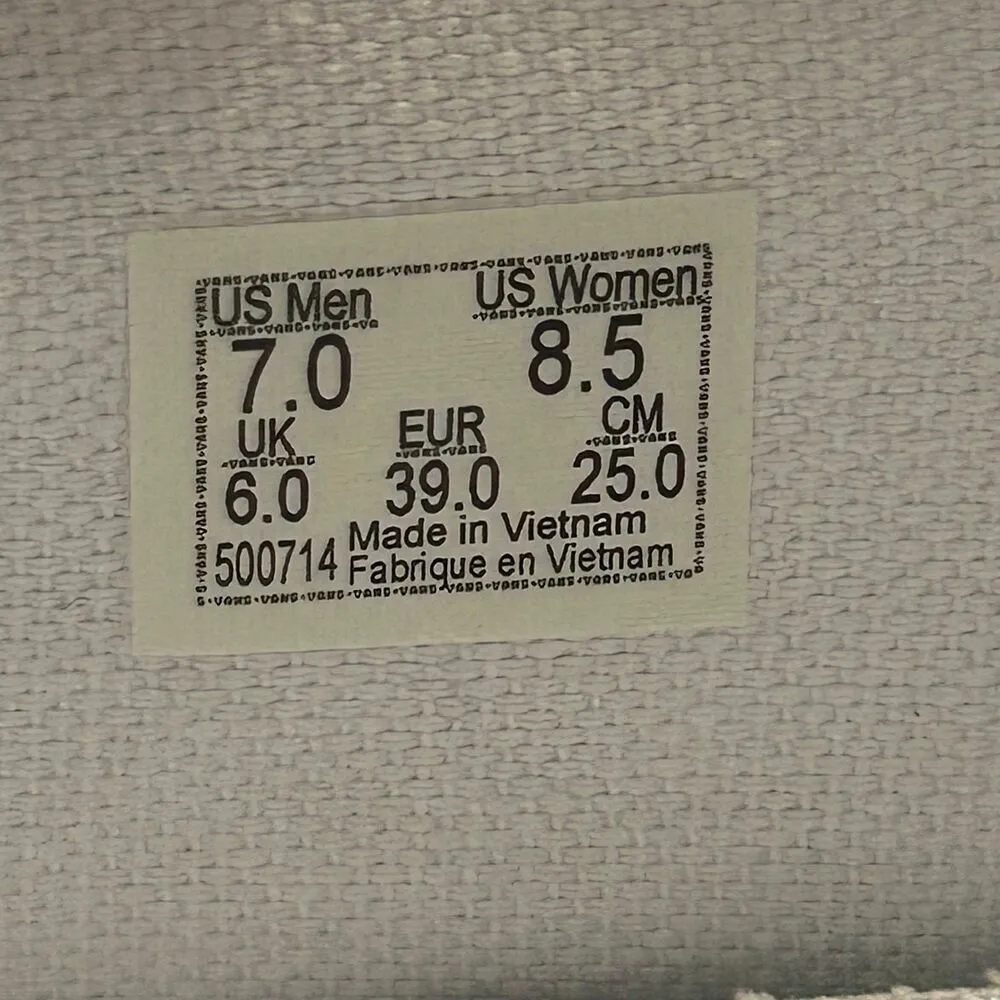 VANS Mary Jane white shoes sneakers women’s 8.5 new - Image 3