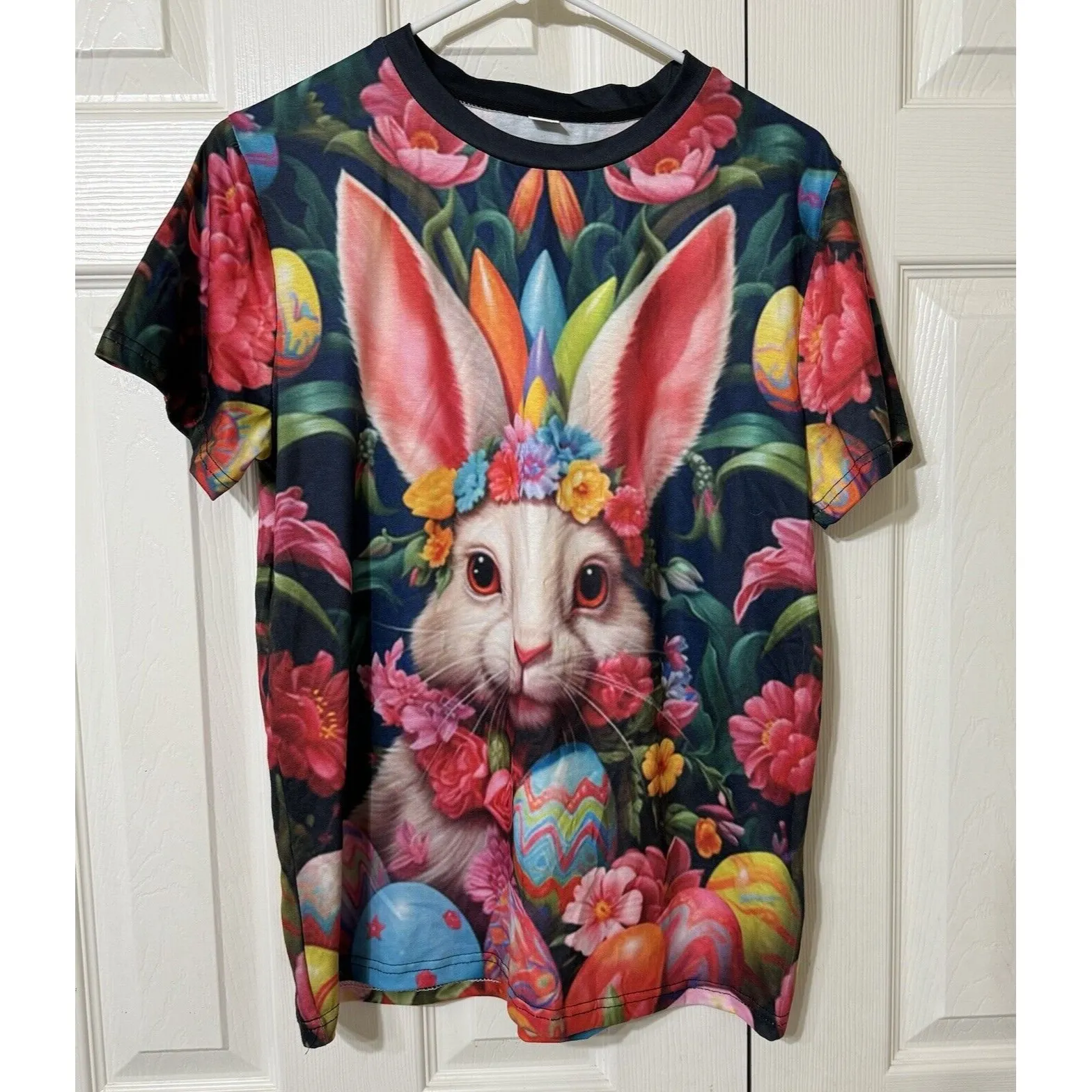 Bunny Rabbit America Happy Easter Day T Shirt‎ Sarcastic Funny USA Gift - Image 2