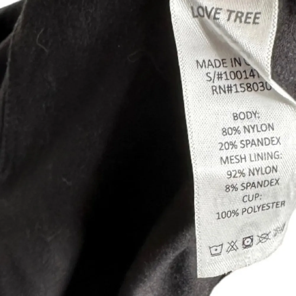 Love‎ Tree Black Workout Tank Top nwt - Image 4