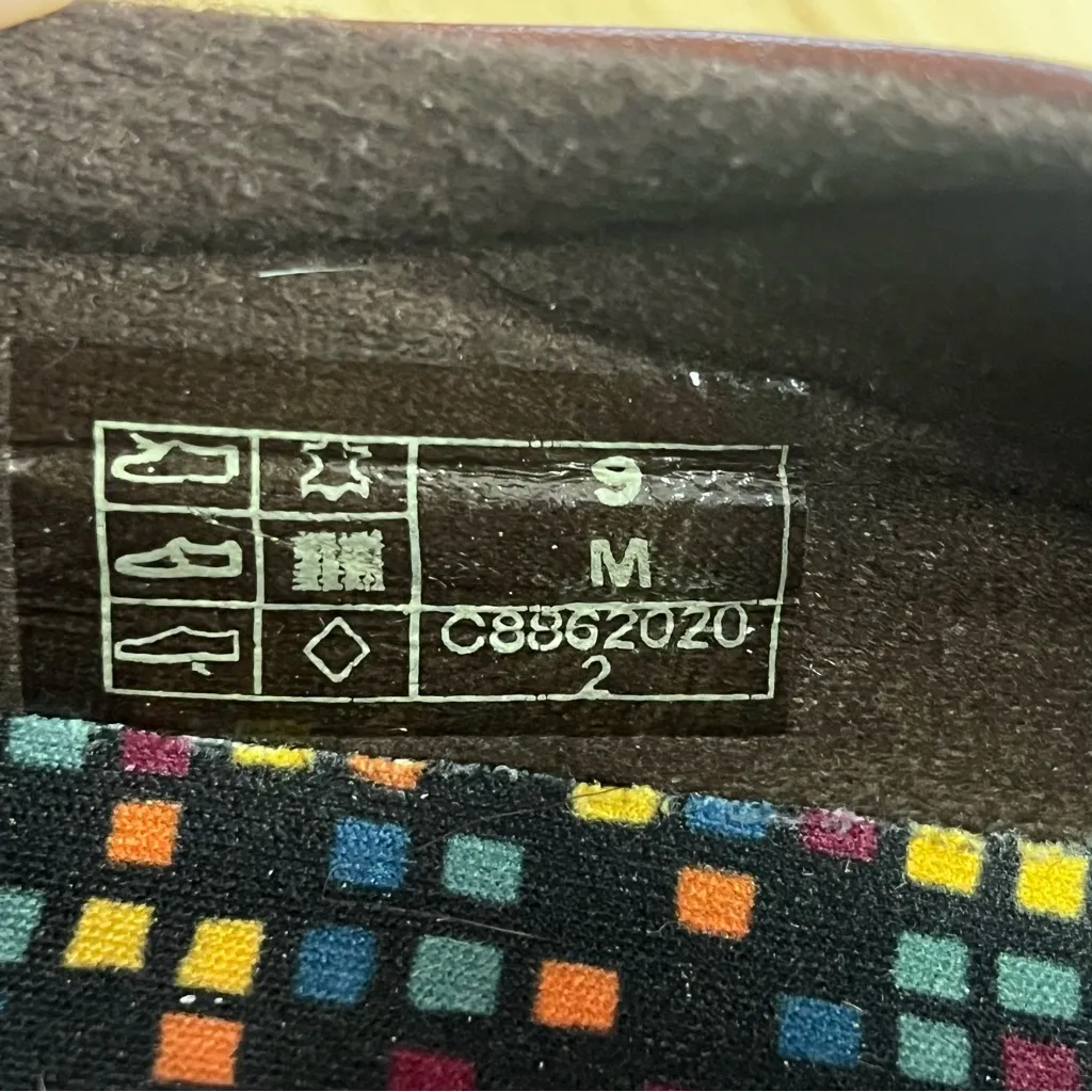 SAS Willow Slip On Mary Jane Loafer Walnut Red Size 9 - Image 9