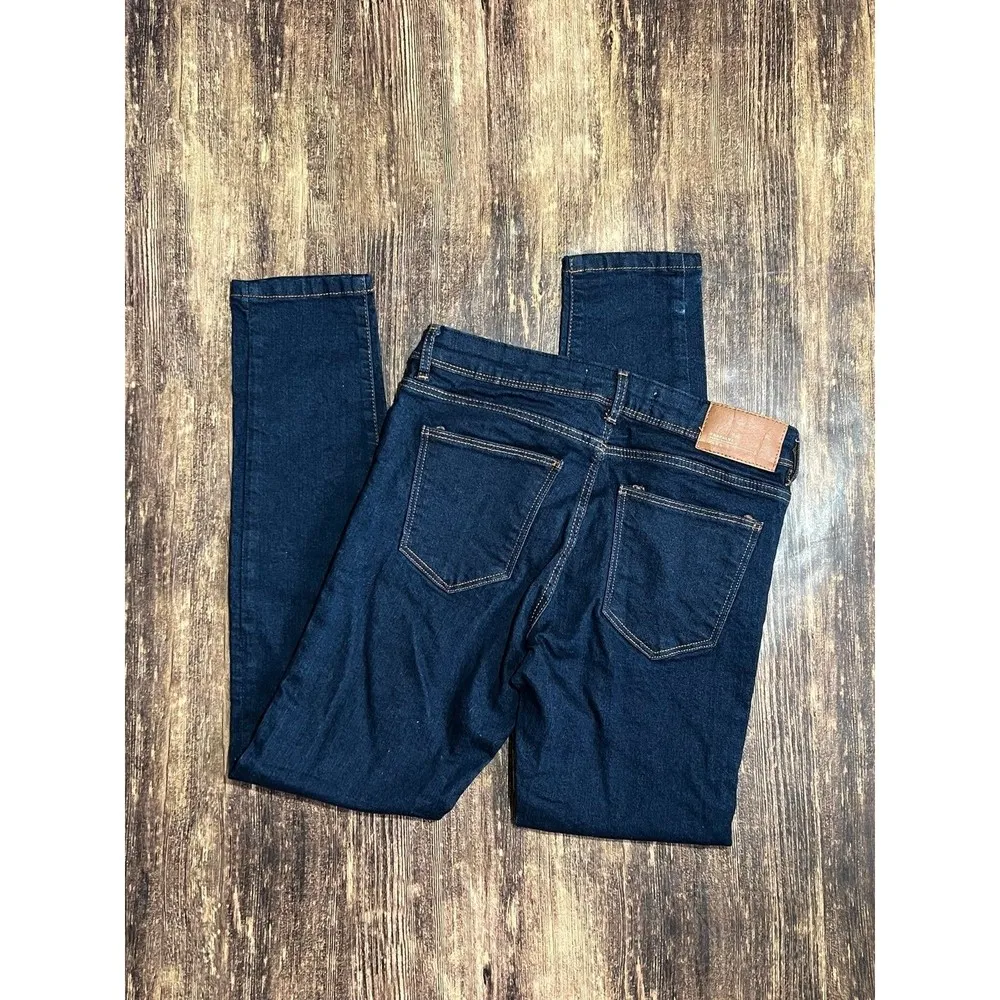 Zara Trafaluc Size 04 Dark Wash Skinny Jeans - Image 3