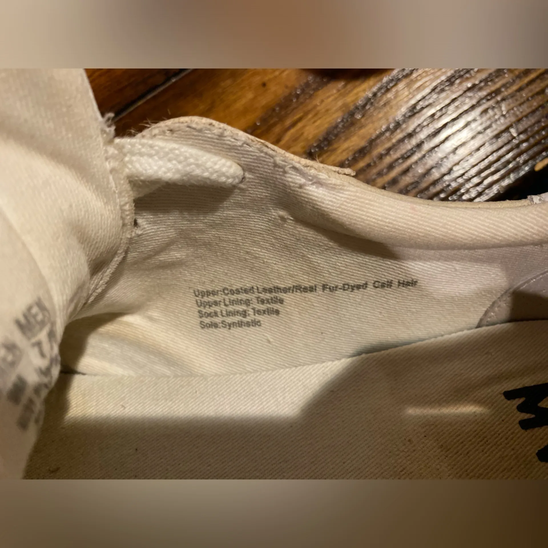 Madewell Court Sneakers in Spotted Calf Hair Sand Beige Multi Size 9 M - Image 10