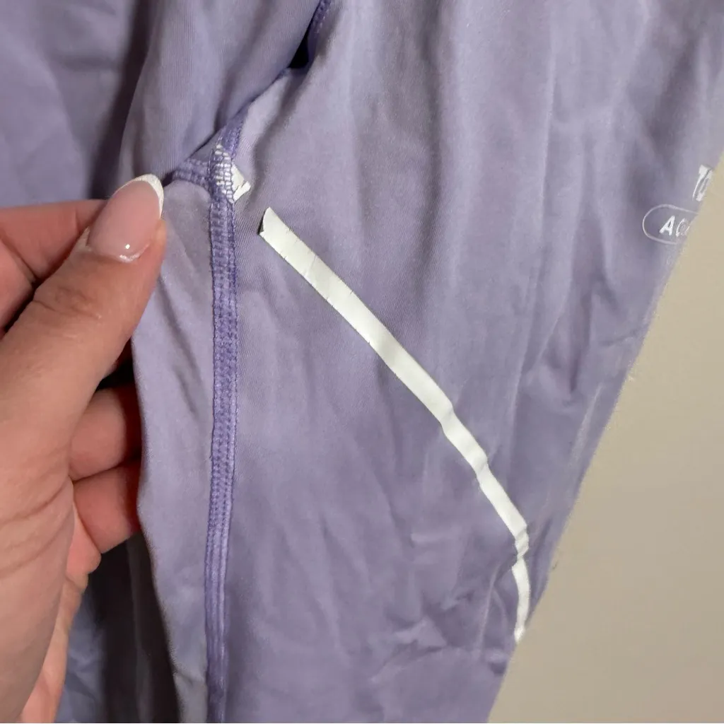 7 Days Active x Bandier Collab Lavender Legging - Image 6