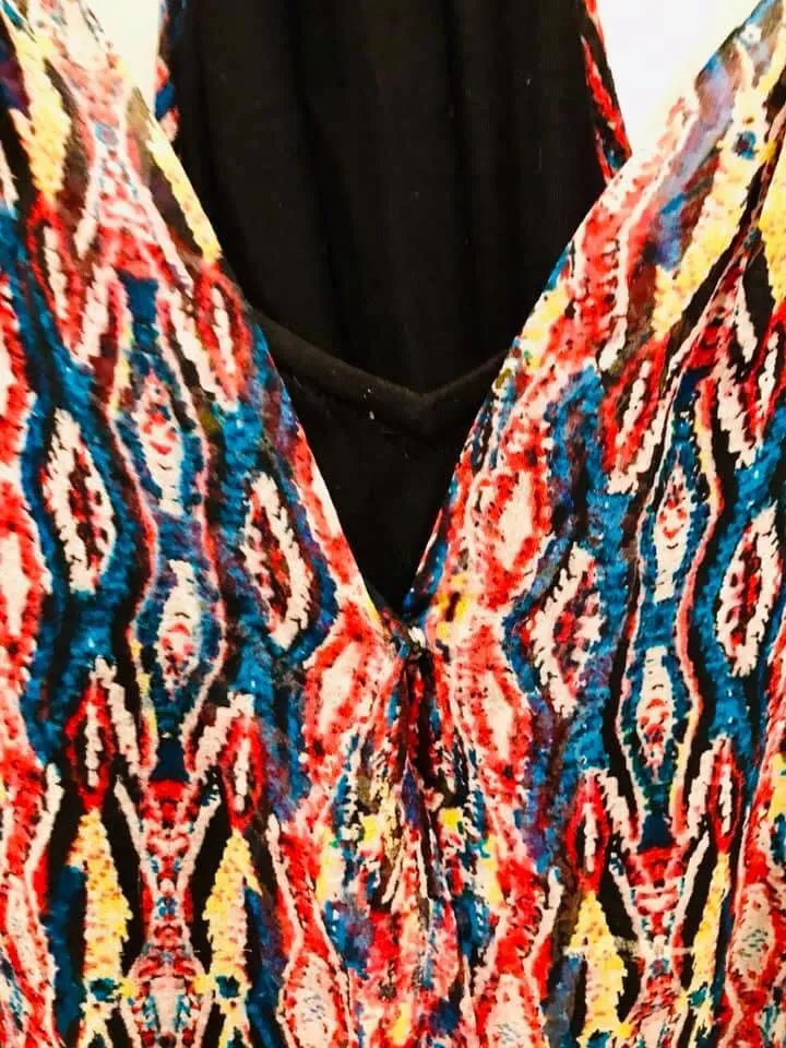 Ella Moss Silk Top Sz M - Image 3