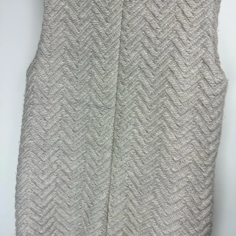Michael Stars Womens Longline Sweater Vest Sz Medium Chevron Knit Open Front - Image 12