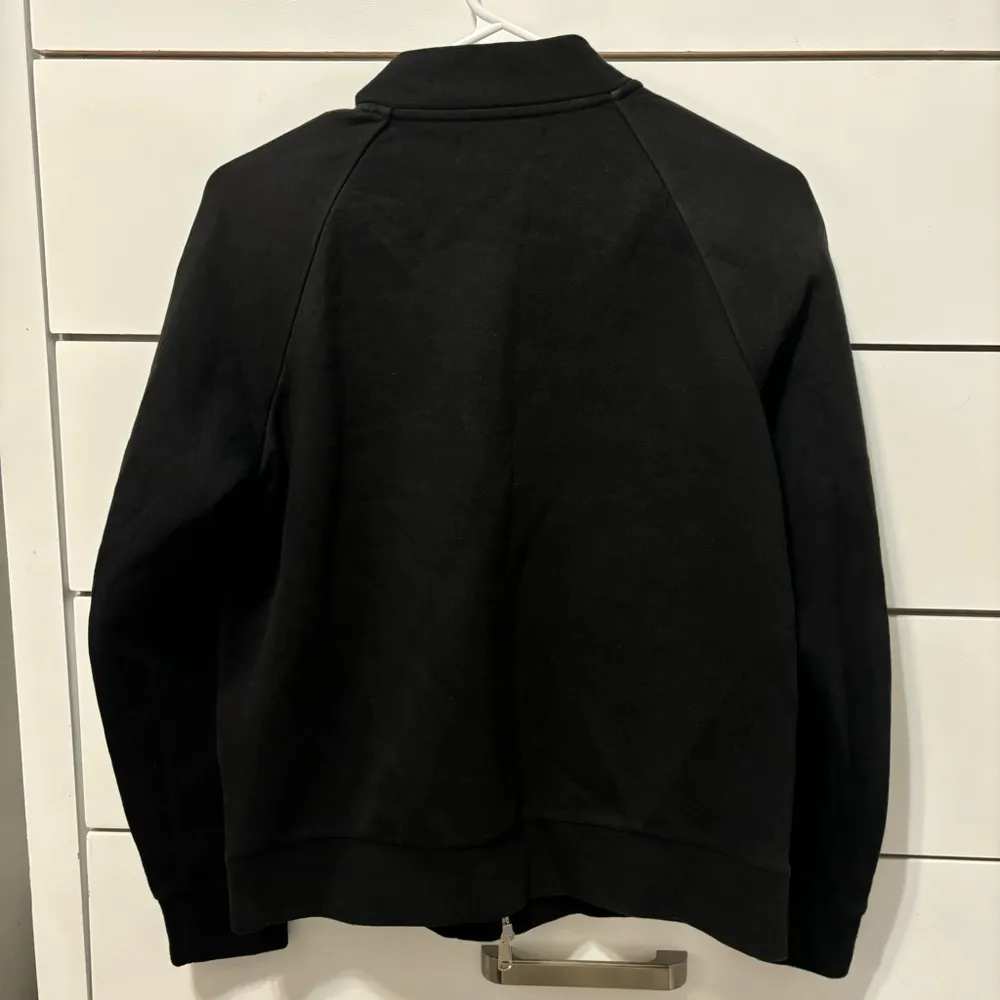 Everlane Elastane Fleece Zip Up Bomber Jacket - Image 3