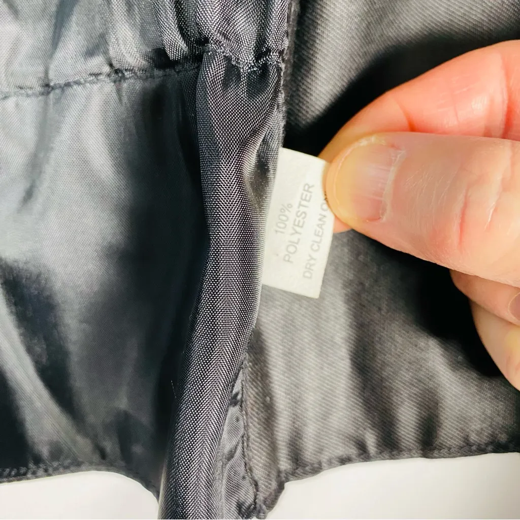 VINTAGE 90s SANTANA Sparkly Gold Christmas Plaid Vest Black Size L - Image 7