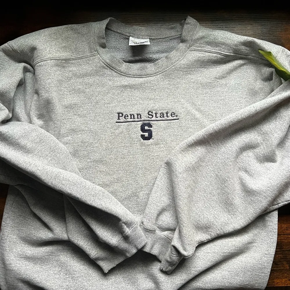 Vintage Penn State Embroidered Crewneck Sweatshirt - Image 2