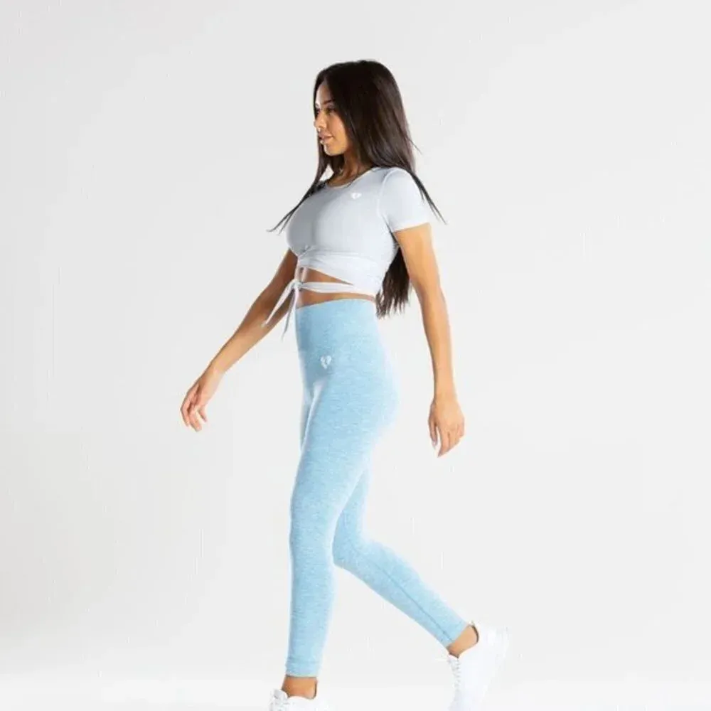 WOMEN'S BEST WEAR True‎ Rue Tie Crop Top Size Medium Gray - Image 8