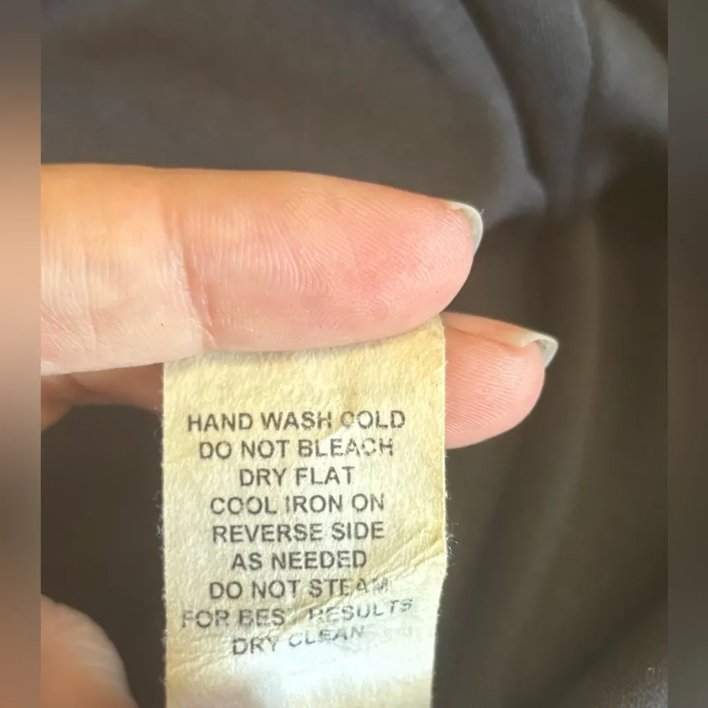 Windsor Black Velvet Off Shoulder Gown Maxi Dress Slit Sz 1/2‎ XS - Image 8