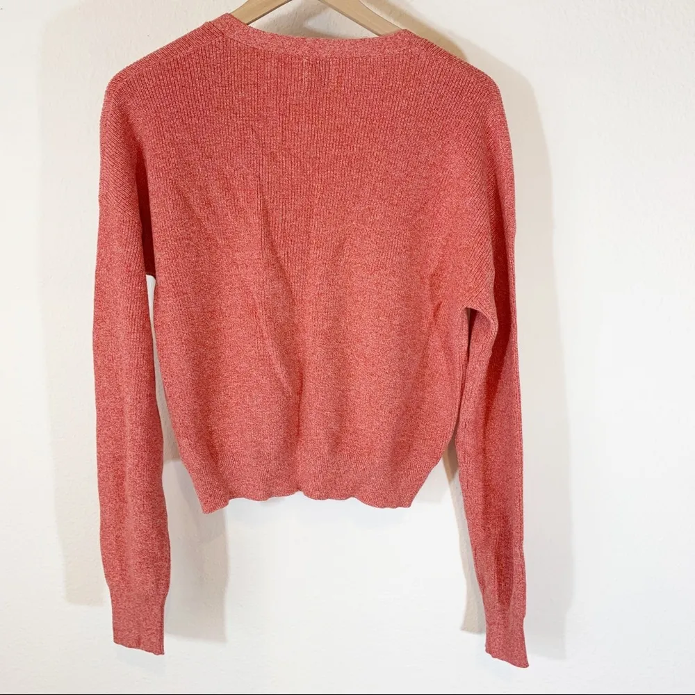 -John + Jenn Red Half Button Sweater - Image 6