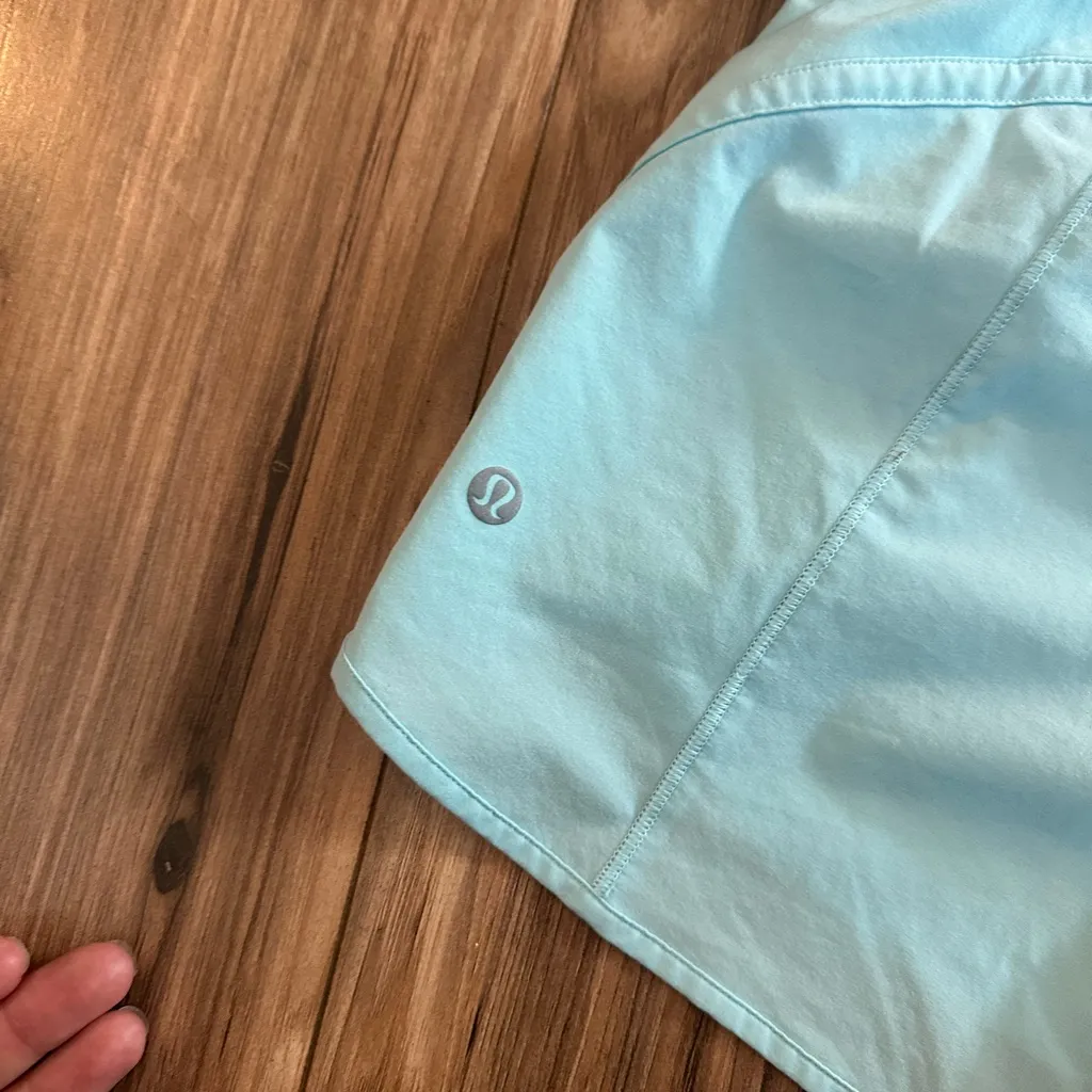 Lululemon Athletica Sky Blue Athletic Shorts - Image 3