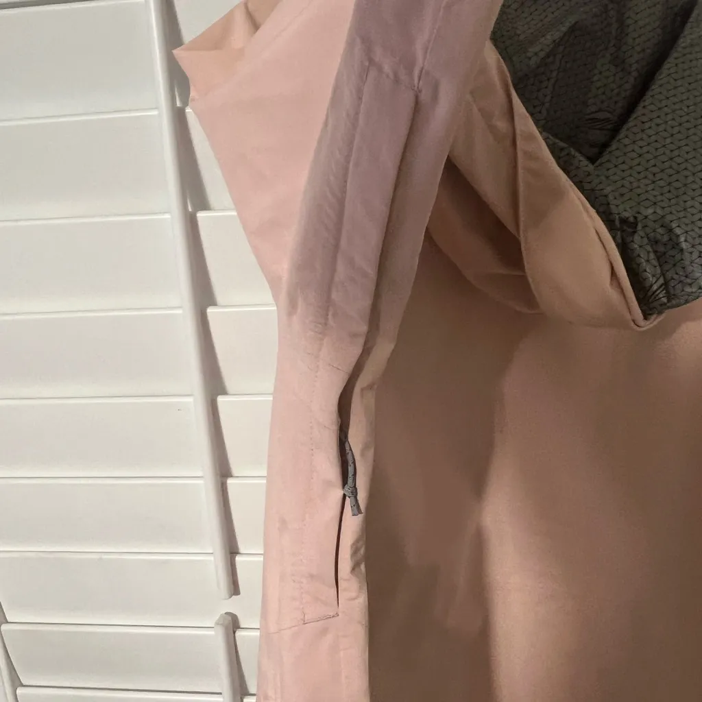 Columbia Omni-Tech Waterproof Hooded Rain Jacket Blush Pink Women’s Large - Image 5