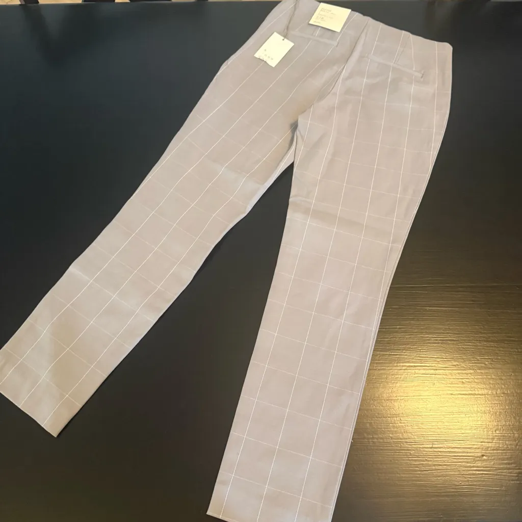 A New Day  Plaid Pants Skinny Ankle High-Rise Women’s Size 2 - Image 3