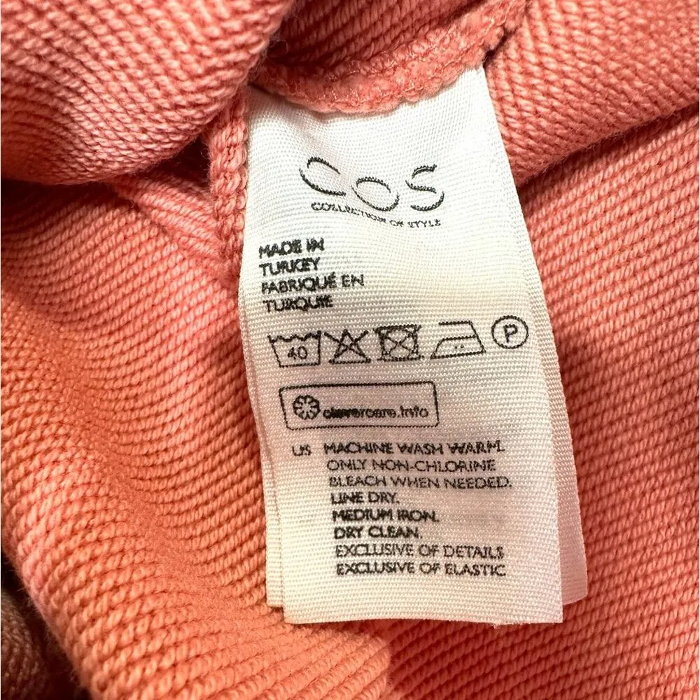 COS Circle Hem Pink Knit Sweater Size Small - Image 9