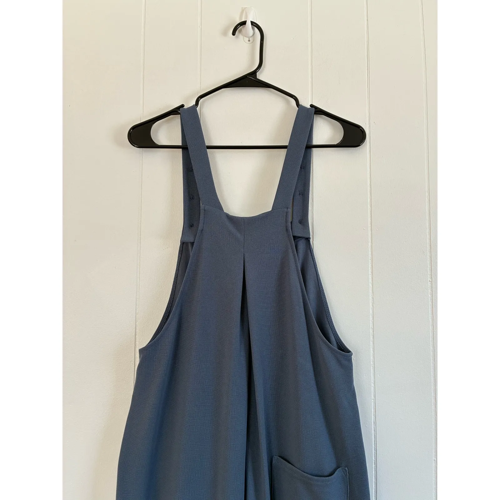 NWT Halara Blue Jumpsuit Overalls Women's Size M Relaxed Fit Wide Leg - Image 7