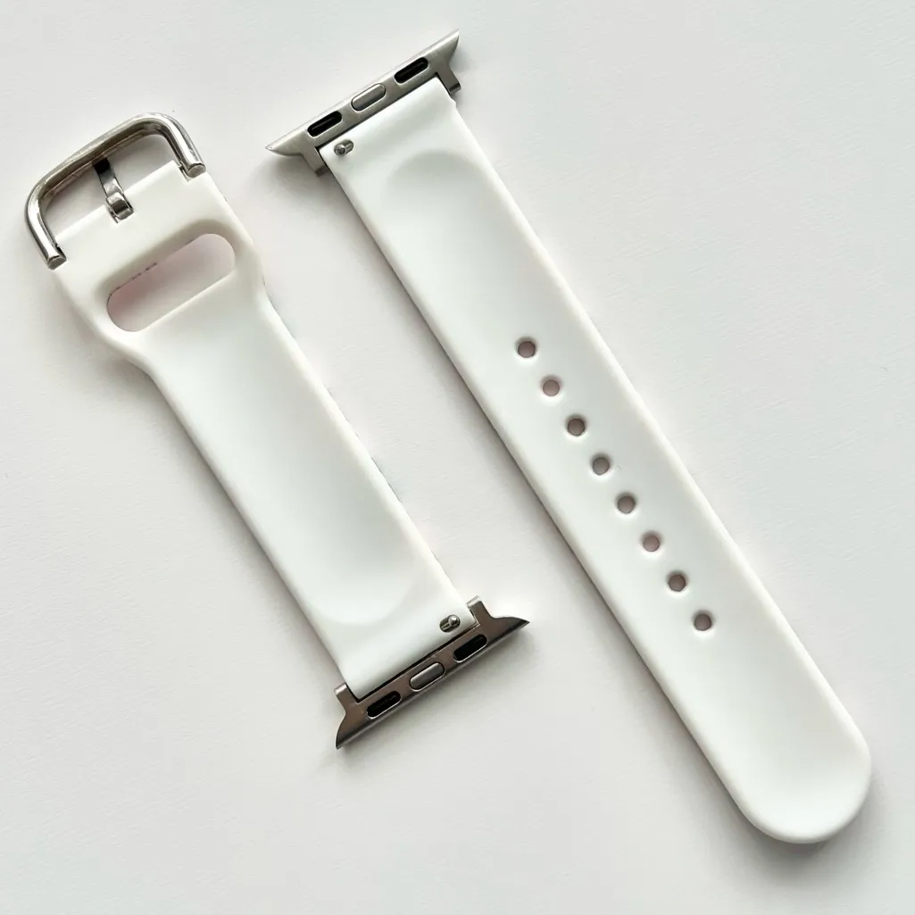 NEW Christmas Cookie Gingerbread Man Hot Coco Print Holiday Apple Watch Band - Image 3