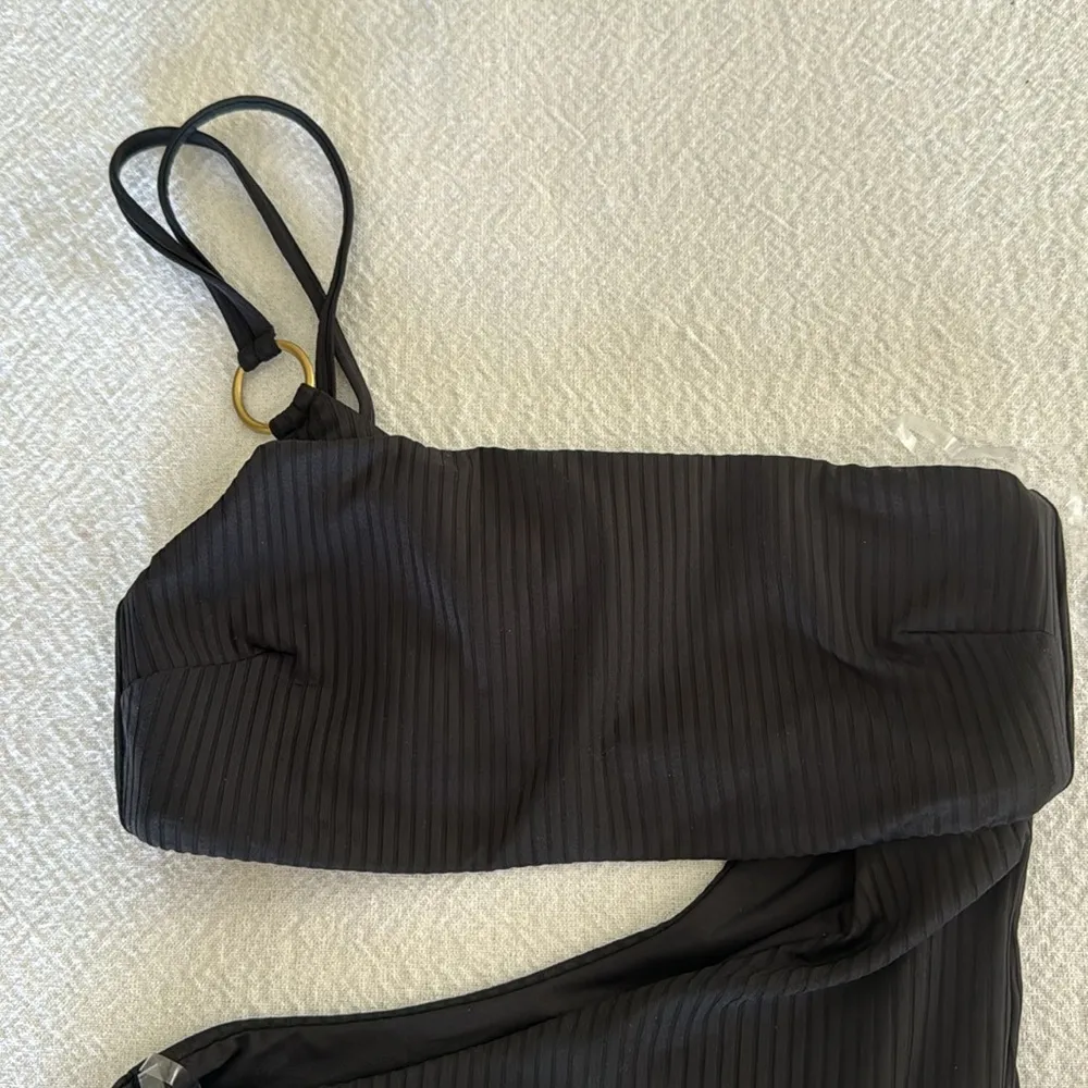 Vitamin A Cosmo Cutout One-Shoulder Rib One-Piece Swimsuit, X-Small, $170 - Image 7