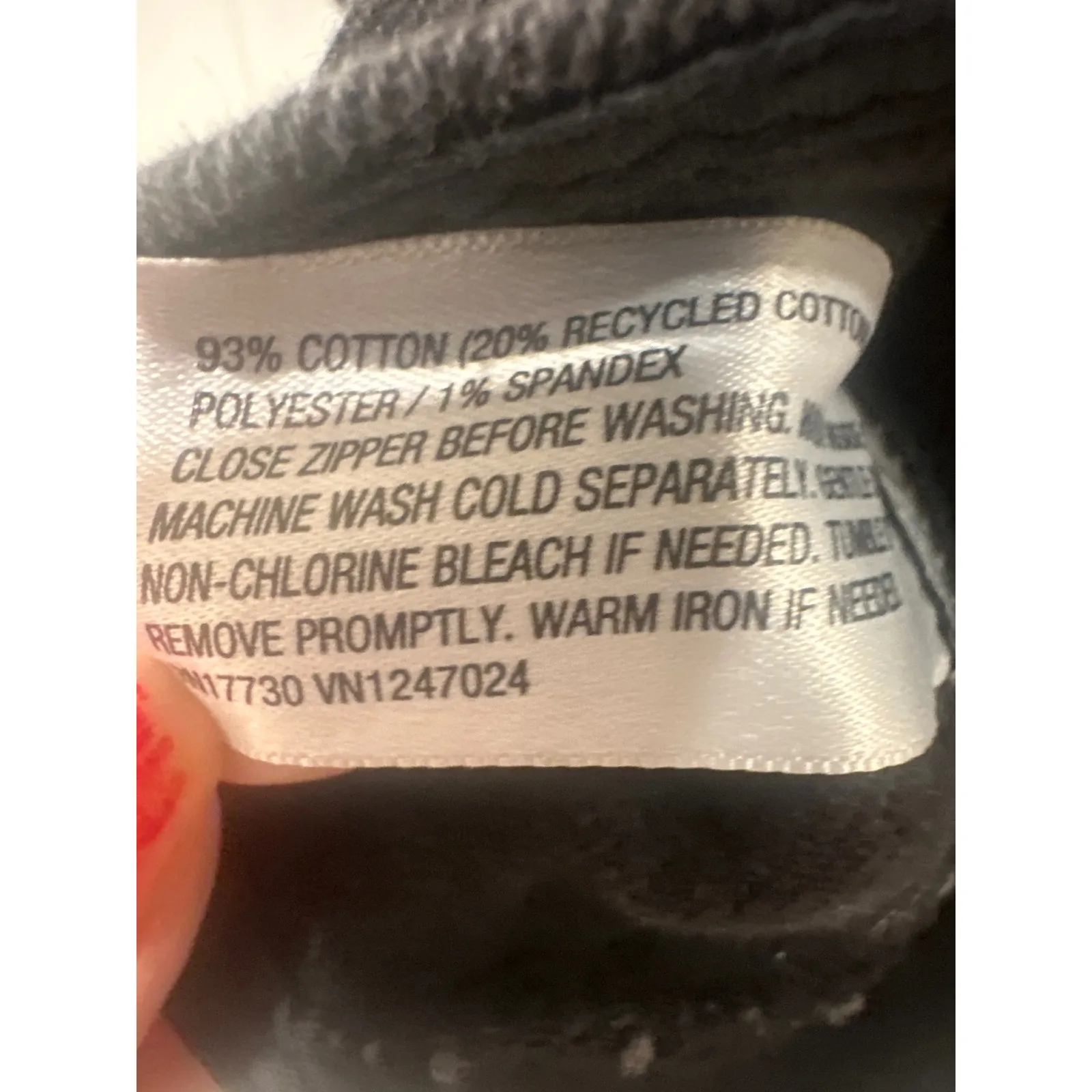 Boho Black Wash Denim Corset Top Tank Square Neck Buckle Straps Size L - Image 6