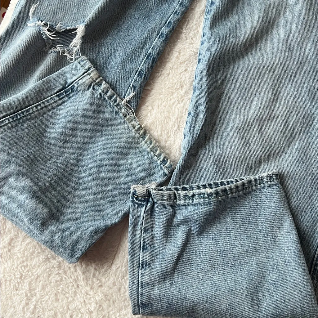 Reformation Val 90’s Mid Rise Straight Jeans 24 - Image 4