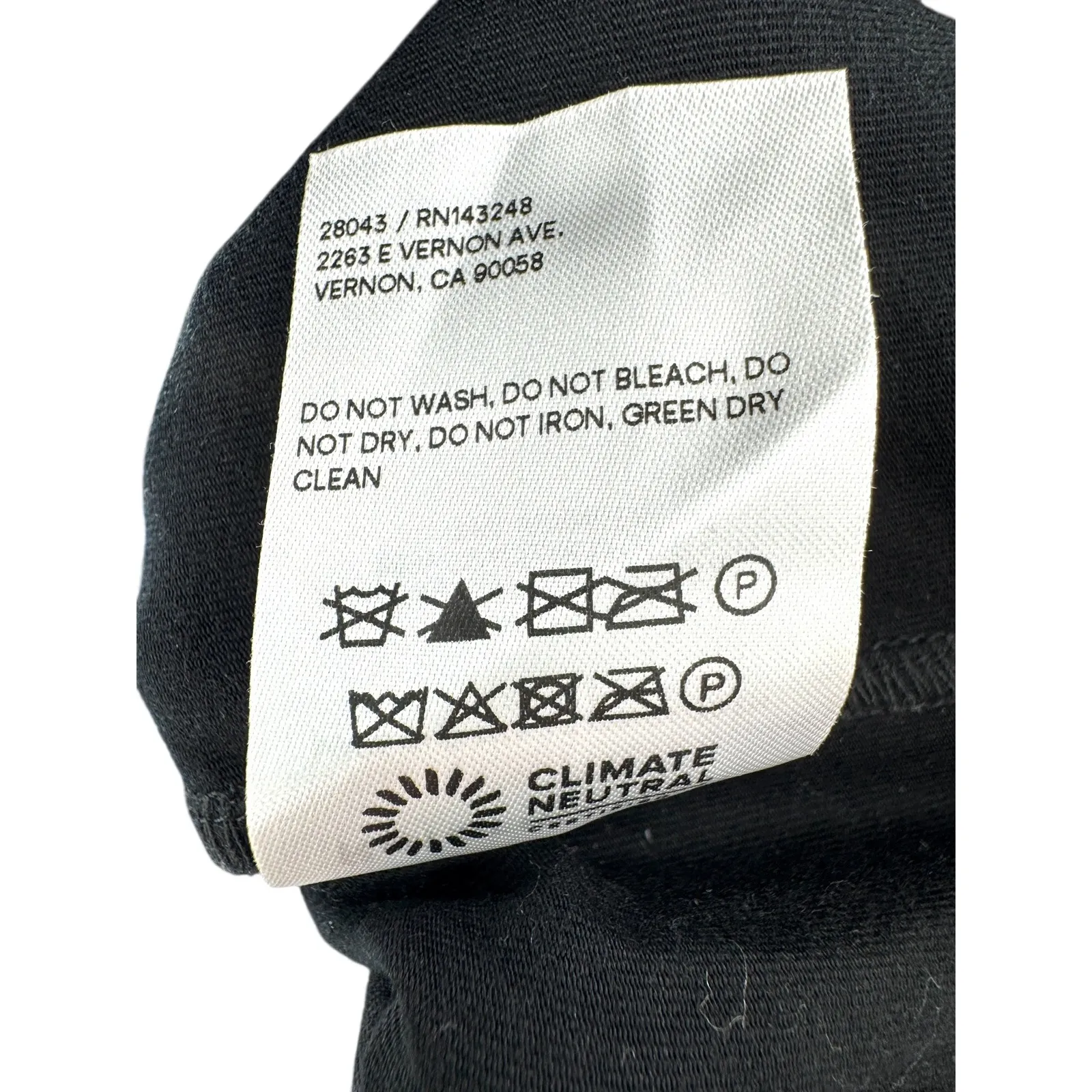 Reformation Vianna Black Long Sleeve Plunge Cutout Bodycon Mini Dress XS‎ - Image 2