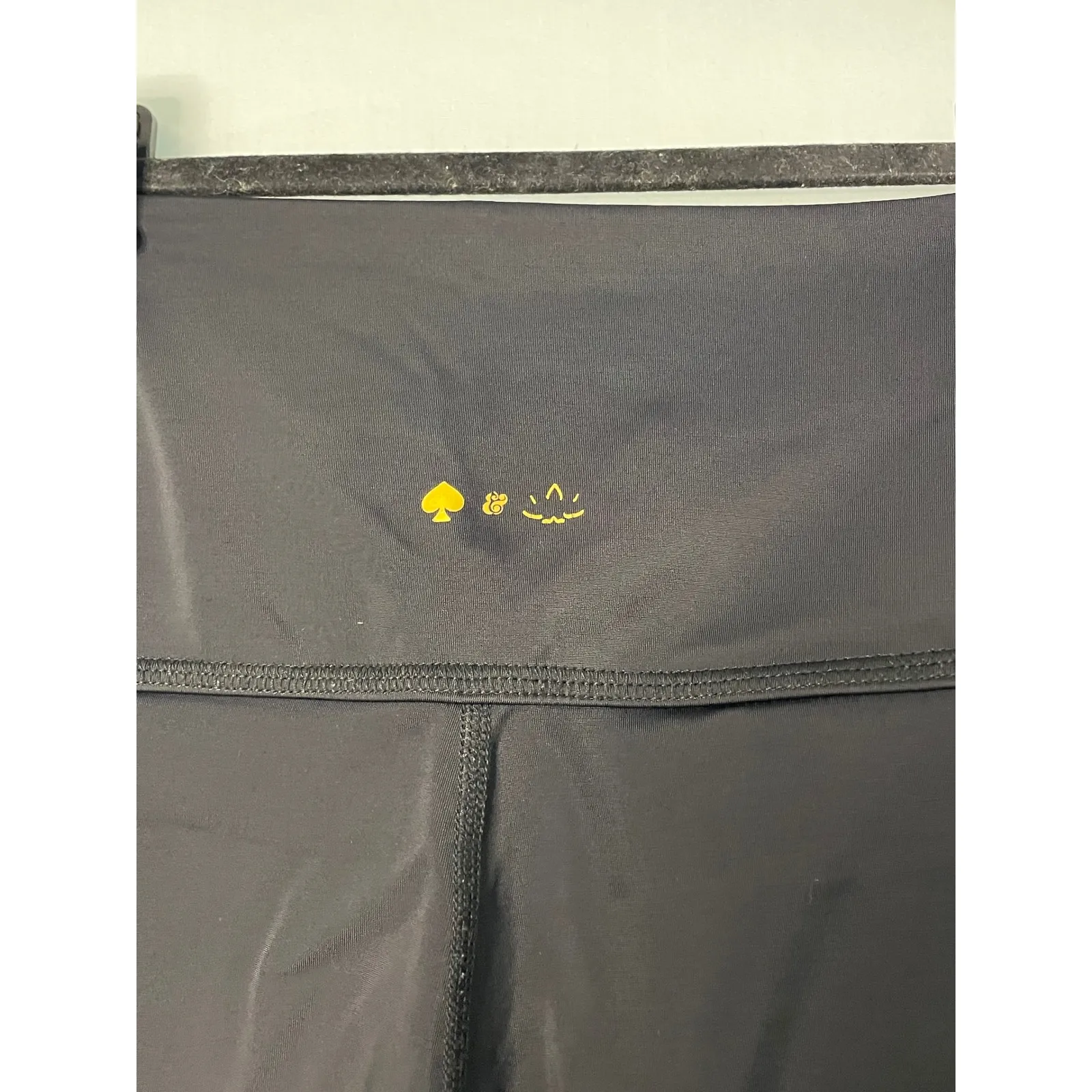 Kate Spade Beyond Yoga High Waisted Leopard Print Leggings Black Activewear - Image 4