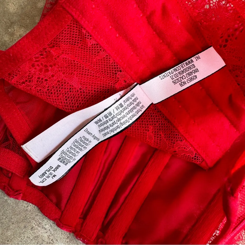 Victoria’s Secret Dream Angels Unlined Lace Up Corset Top size M Medium - Image 6