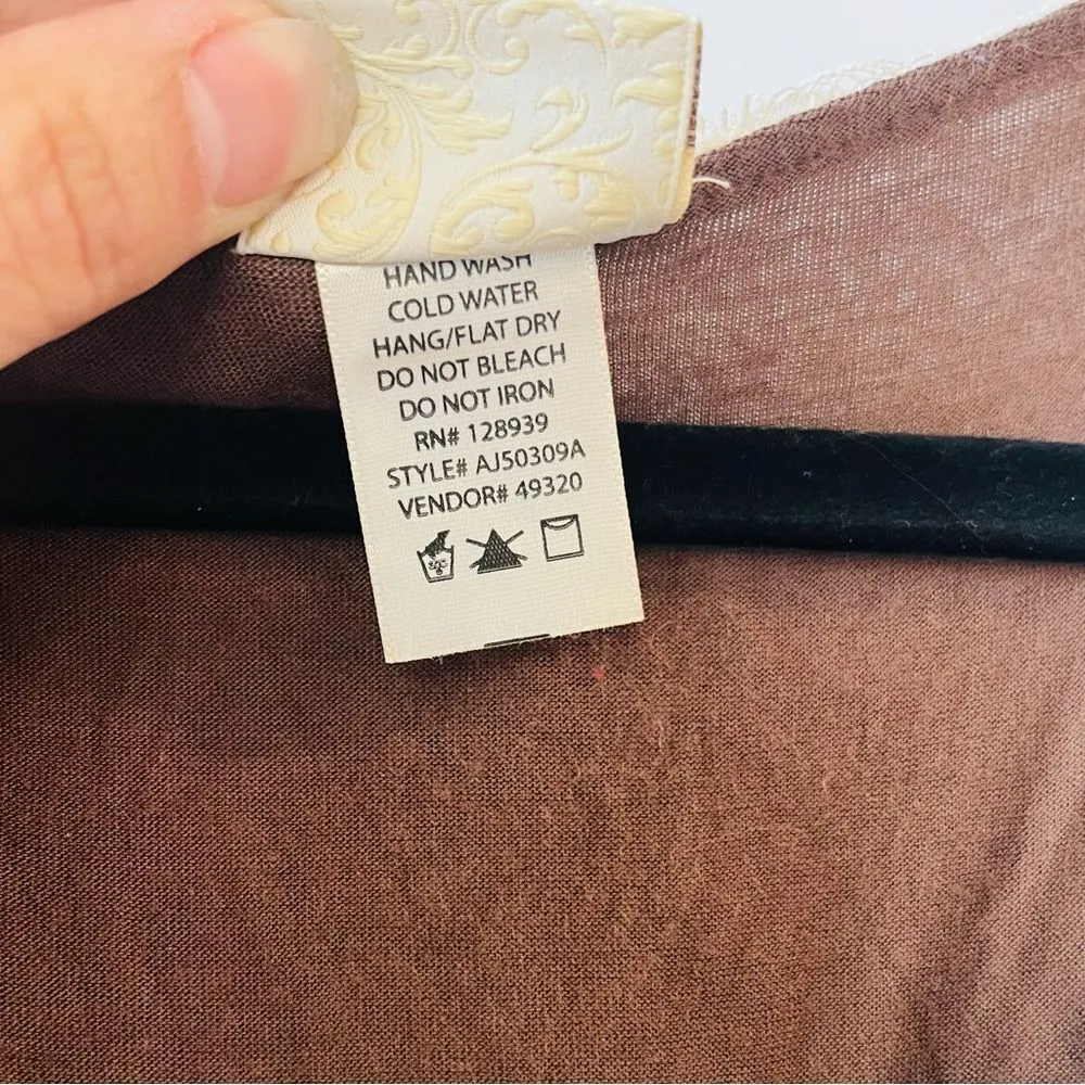 Daytrip Lace Overlay Embellished Tank - Size M - Image 3